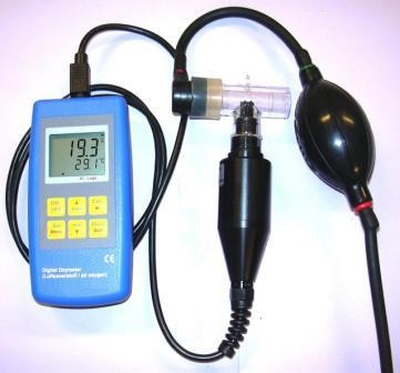 Appareil électronique de mesure d'oxygène - Vercom