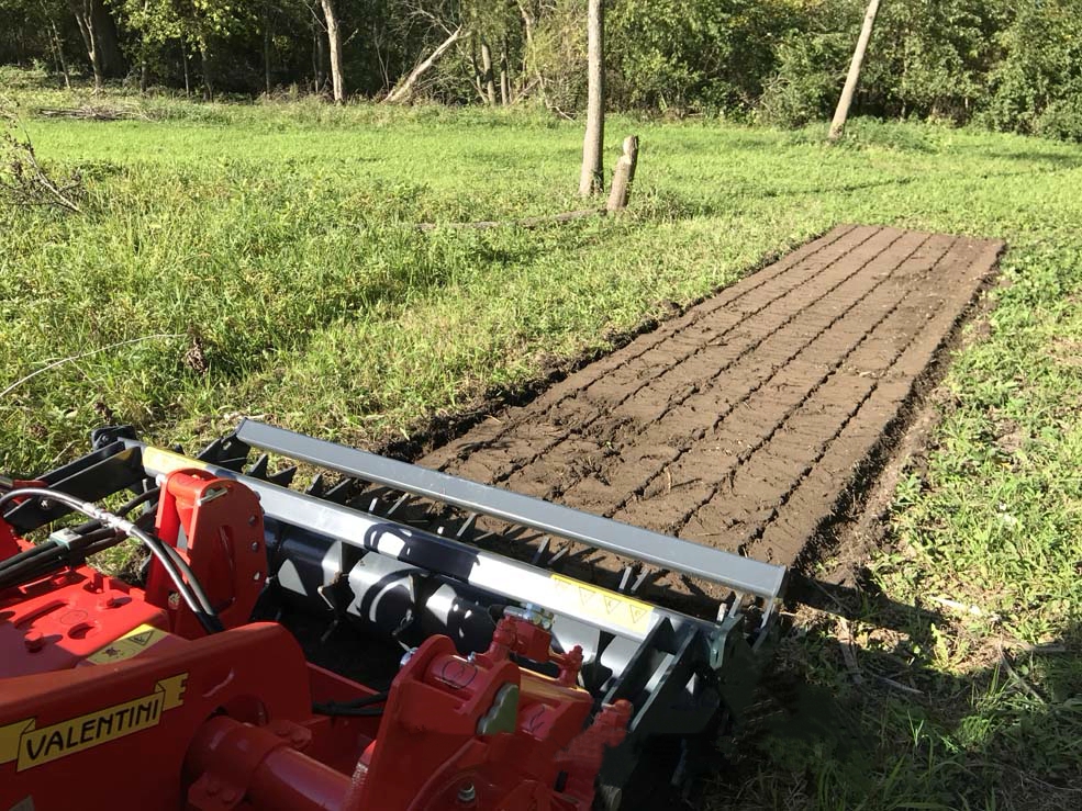 Préparateur de sol Valentini SC-SCORPION travail