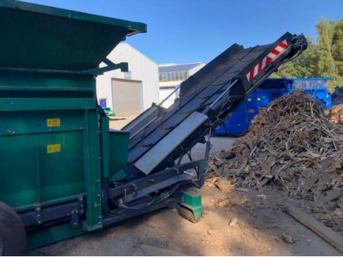 Mélangeurs de compost et broyeurs de déchets industriel